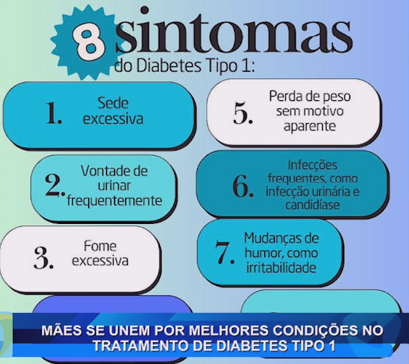 MÃES SE UNEM POR MELHORES CONDIÇÕES NO TRATAMENTO DE DIABETES TIPO 1