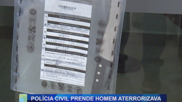 POLÍCIA CIVIL PRENDE HOMEM QUE ATERRORIZAVA A REGIÃO DO PARQUE DAS TORRES