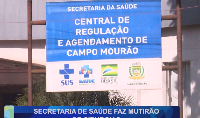 SECRETARIA DE SAÚDE FAZ MUTIRÃO DE CIRURGIAS
