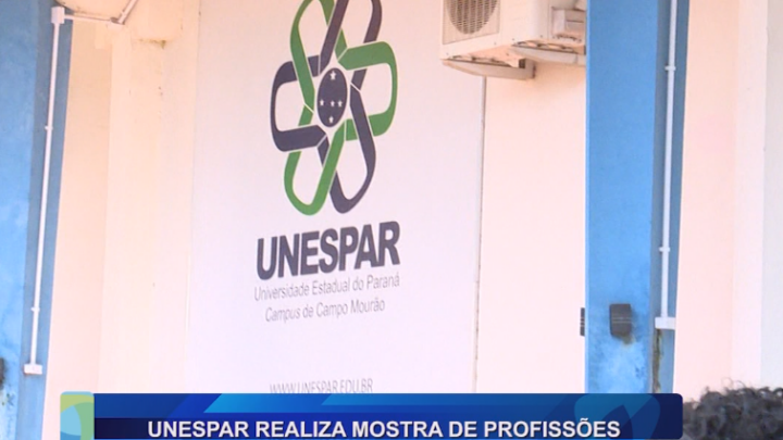 UNESPAR REALIZA MOSTRA DE PROFISSÕES