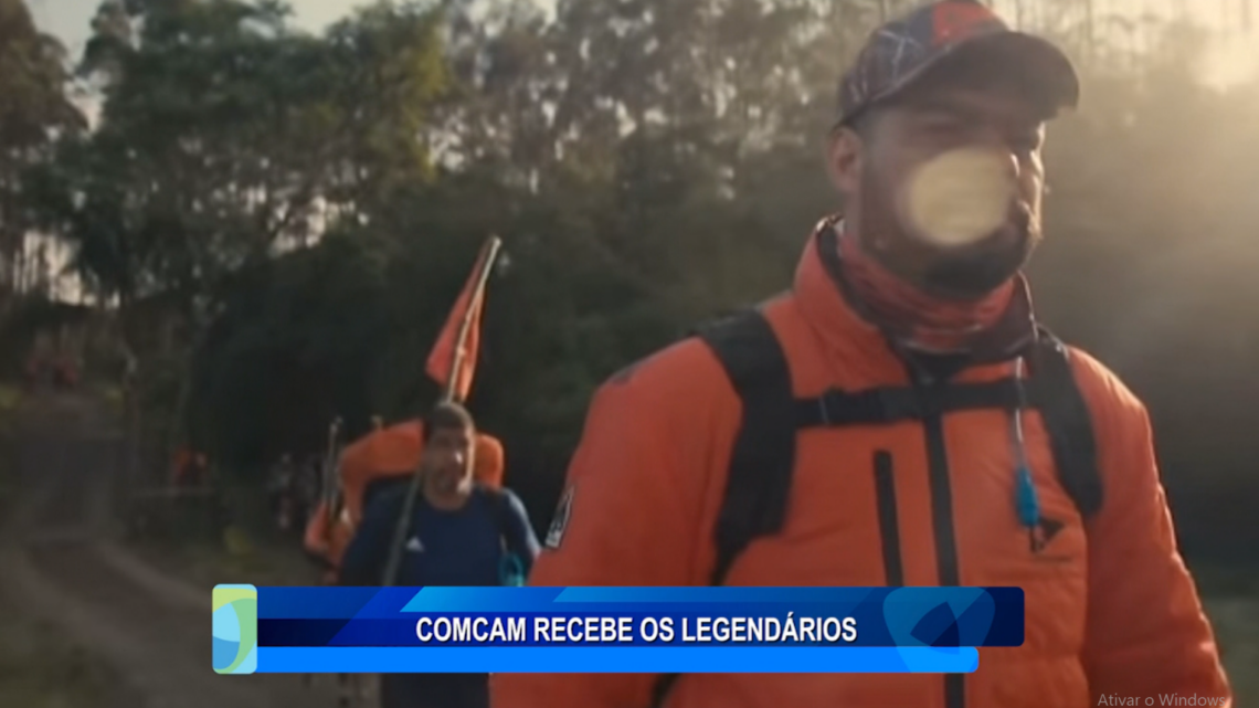 COMCAM RECEBE OS LEGENDÁRIOS