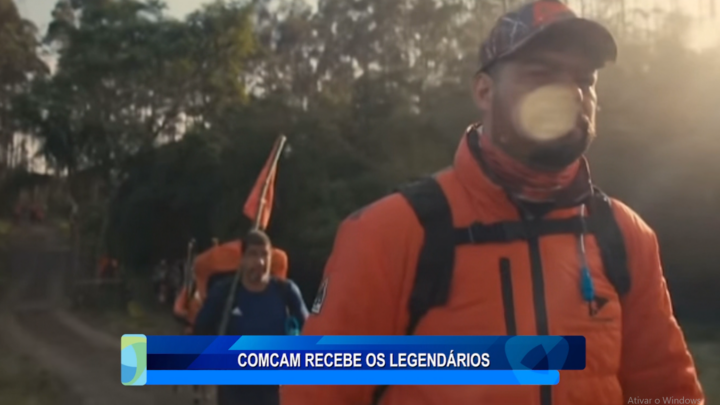 COMCAM RECEBE OS LEGENDÁRIOS