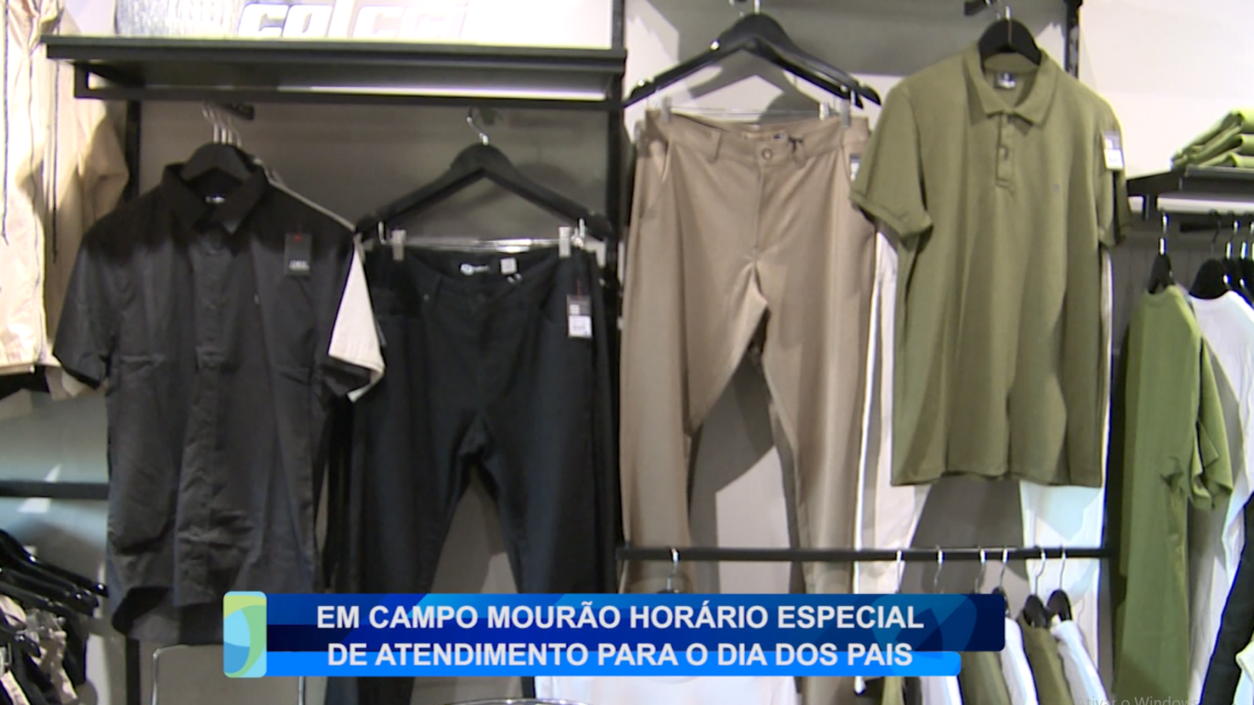 EM CAMPO MOURÃO HORÁRIO ESPECIAL DE ATENDIMENTO PARA O DIA DOS PAIS