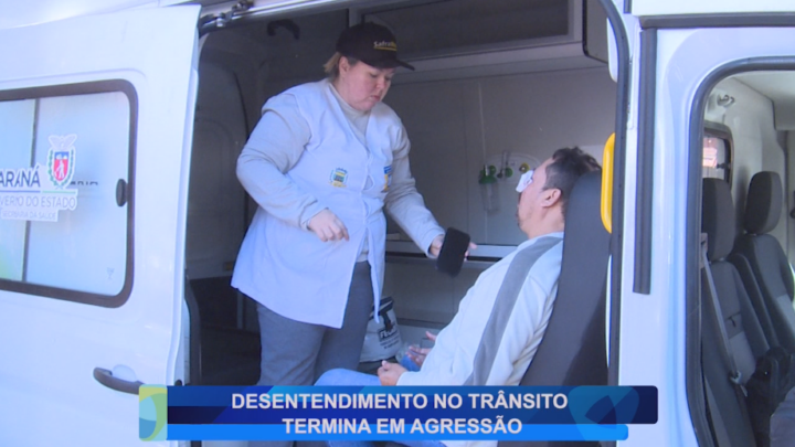DESENTENDIMENTO NO TRÂNSITO TERMINA EM AGRESSÃO NO CENTRO DE CAMPO MOURÃO