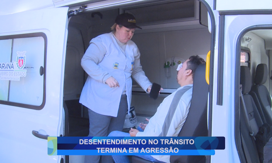 DESENTENDIMENTO NO TRÂNSITO TERMINA EM AGRESSÃO NO CENTRO DE CAMPO MOURÃO