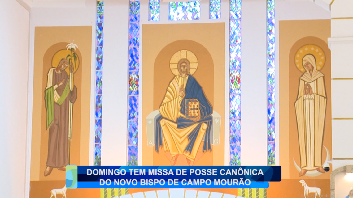 DOMINGO TEM MISSA DE POSSE CANÔNICA DO NOVO BISPO DE CAMPO MOURÃO