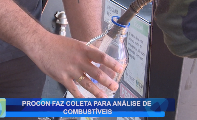 PROCON FAZ COLETA PARA ANÁLISE DE COMBUSTÍVEIS
