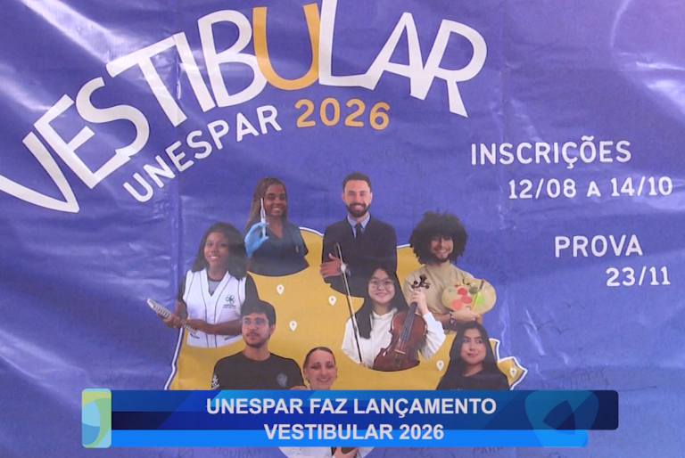 UNESPAR FAZ LANÇAMENTO DO VESTIBULAR 2026