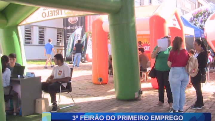 3° FEIRÃO DO PRIMEIRO EMPREGO E ESTÁGIO