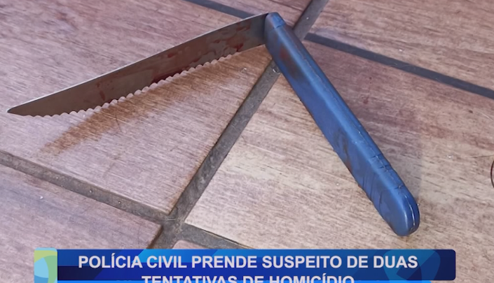 POLÍCIA CIVIL PRENDE SUSPEITO DE DUAS TENTATIVAS DE HOMICÍDIO
