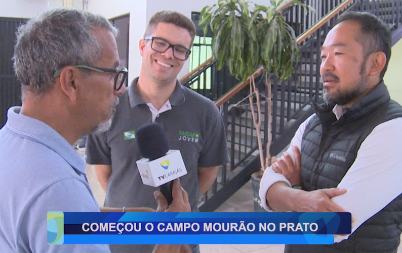 COMEÇOU O CAMPO MOURÃO NO PRATO