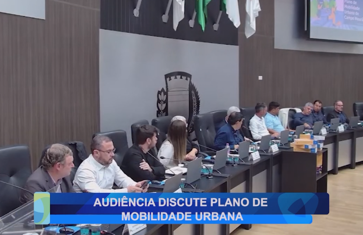 AUDIÊNCIA DISCUTE PLANO DE MOBILIDADE URBANA