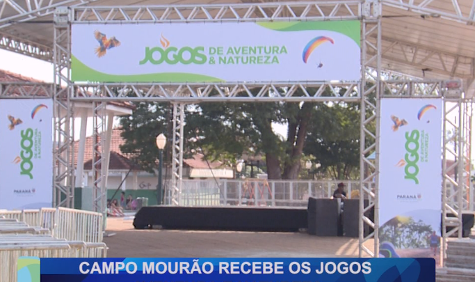CAMPO MOURÃO RECEBE OS JOGOS AVENTURA E NATUREZA