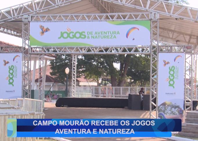 CAMPO MOURÃO RECEBE OS JOGOS AVENTURA E NATUREZA