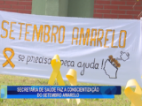 SECRETARIA DE SAÚDE FAZ A CONSCIENTIZAÇÃO DO SETEMBRO AMARELO