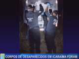 CORPOS DE DESAPARECIDOS EM ICARAÍMA FORAM ENCONTRADOS UM SOBRE O OUTRO, EM VALA