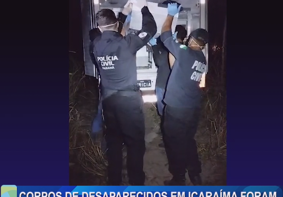 CORPOS DE DESAPARECIDOS EM ICARAÍMA FORAM ENCONTRADOS UM SOBRE O OUTRO, EM VALA