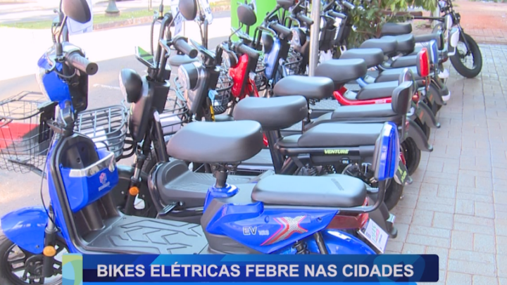 BIKES ELÉTRICAS FEBRE NAS CIDADES
