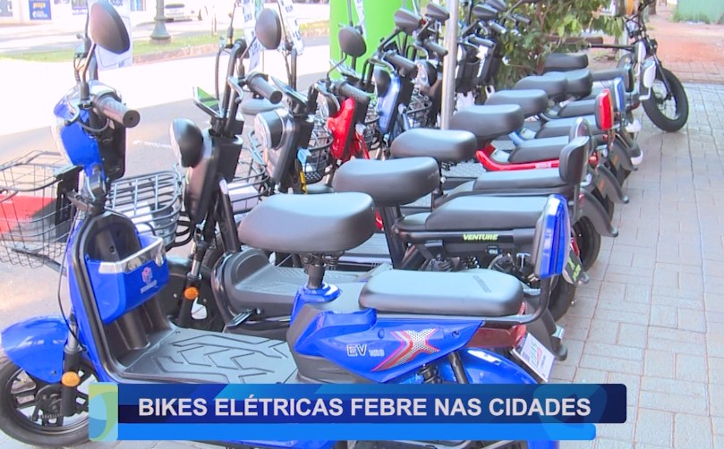 BIKES ELÉTRICAS FEBRE NAS CIDADES