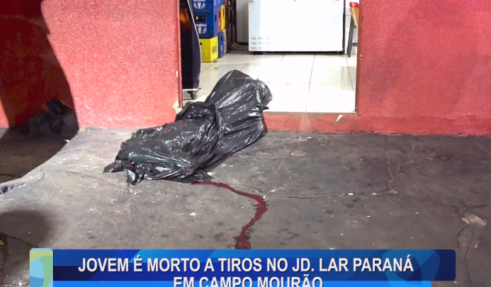 JOVEM É MORTO A TIROS NO JD. LAR PARANÁ EM CAMPO MOURÃO