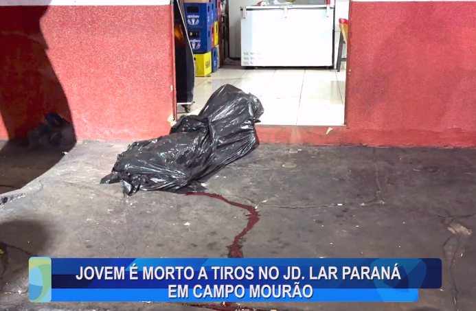 JOVEM É MORTO A TIROS NO JD. LAR PARANÁ EM CAMPO MOURÃO