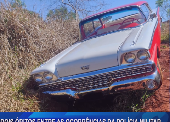 DOIS ÓBITOS ENTRE AS OCORRÊNCIAS DA POLÍCIA MILITAR