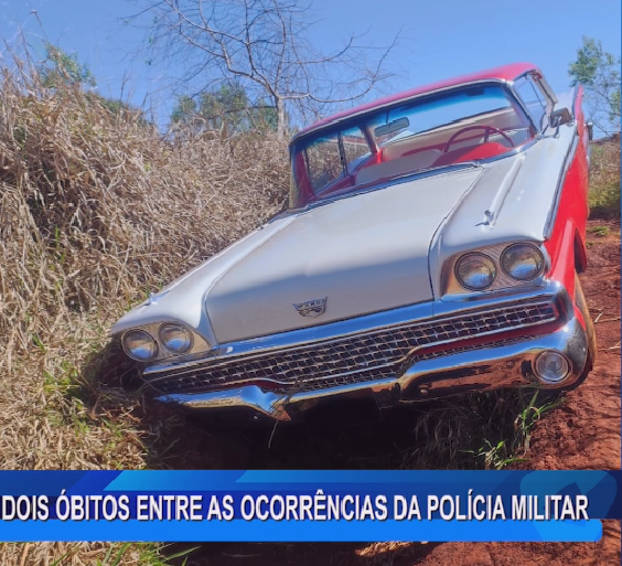 DOIS ÓBITOS ENTRE AS OCORRÊNCIAS DA POLÍCIA MILITAR