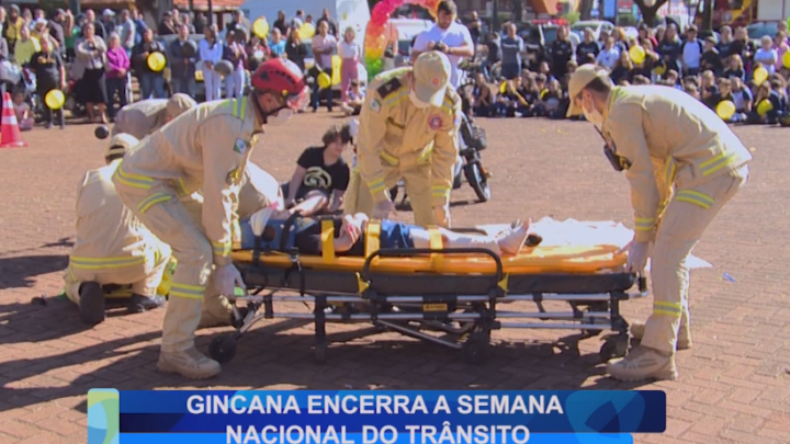 GINCANA ENCERRA A SEMANA NACIONAL DO TRÂNSITO