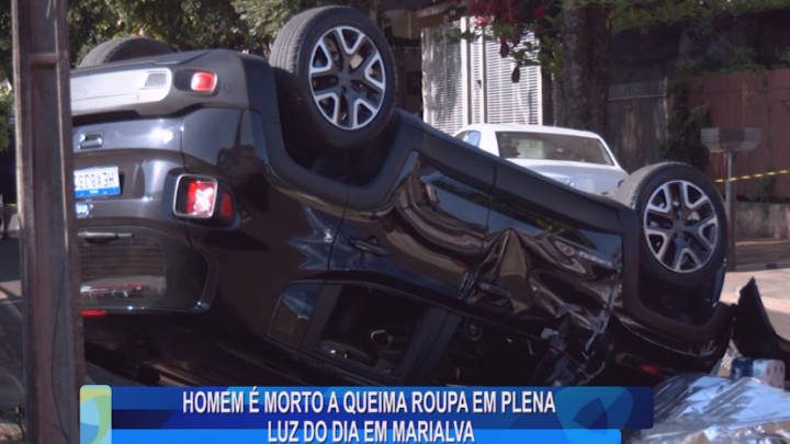 HOMEM É MORTO A QUEIMA ROUPA EM PLENA LUZ DO DIA EM MARIALVA