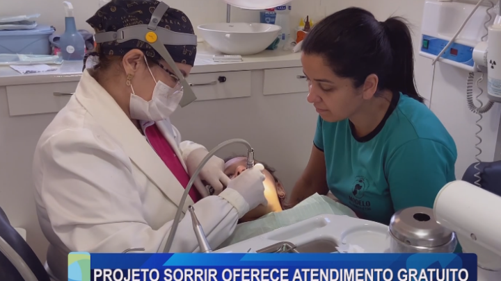 PROJETO SORRIR OFERECE ATENDIMENTO GRATUITO