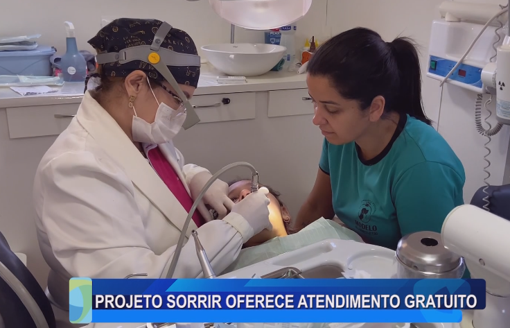 PROJETO SORRIR OFERECE ATENDIMENTO GRATUITO