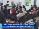 BINA E ERALDO TEODORO SÃO OS NOVOS VEREADORES DE CAMPO MOURÃO