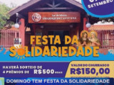 DOMINGO TEM FESTA DA SOLIDARIEDADE NO LAR DE IDOSOS