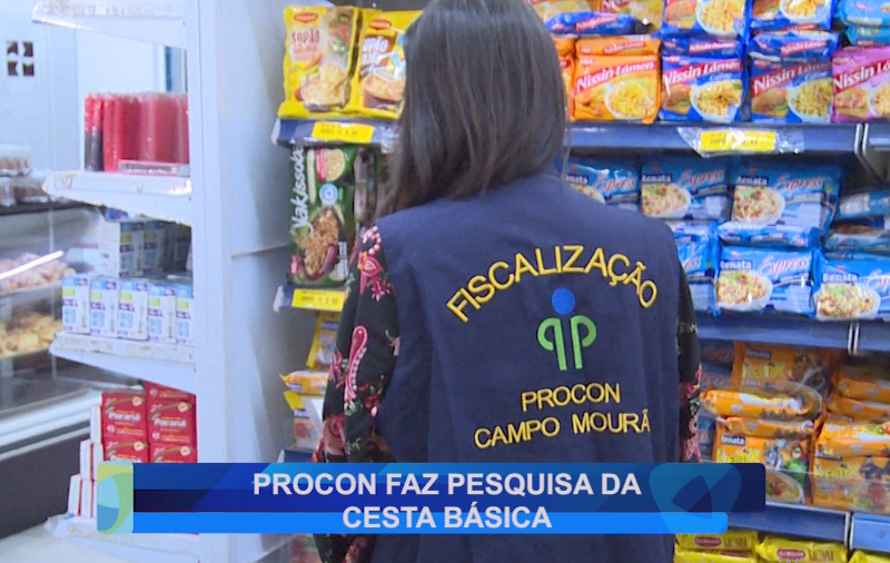 PROCON FAZ PESQUISA DA CESTA BÁSICA