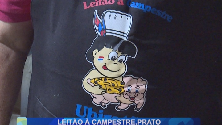 LEITÃO À CAMPESTRE, PRATO TÍPICO DE UBIRATÃ