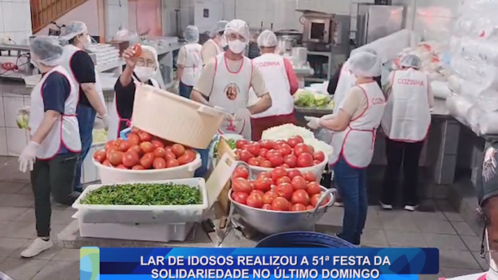 LAR DE IDOSOS REALIZOU A 51ª FESTA DA SOLIDARIEDADE NO ÚLTIMO DOMINGO