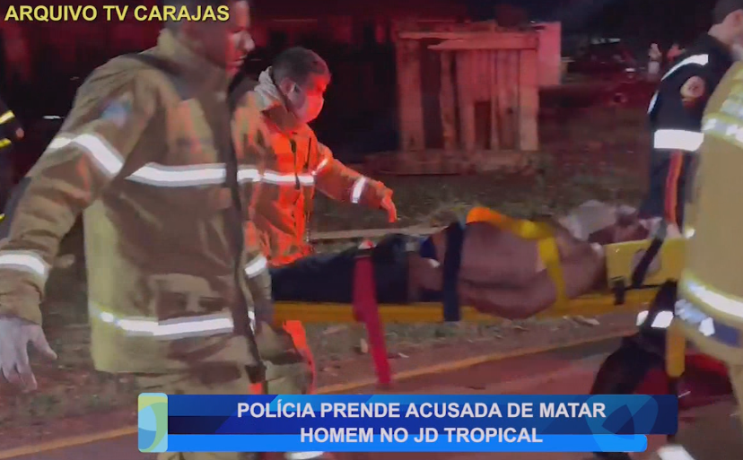 POLÍCIA PRENDE ACUSADA DE MATAR HOMEM NO JD TROPICAL
