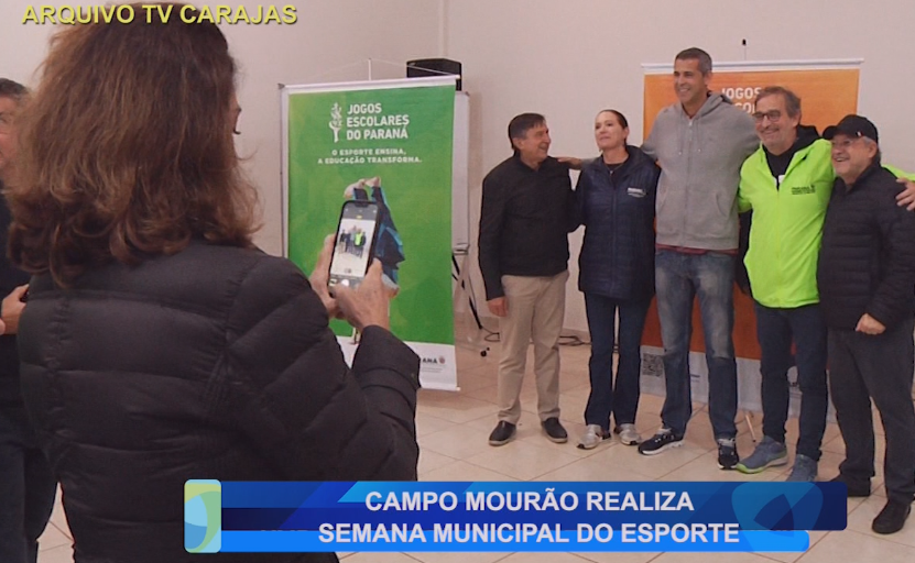 CAMPO MOURÃO REALIZA SEMANA MUNICIPAL DO ESPORTE