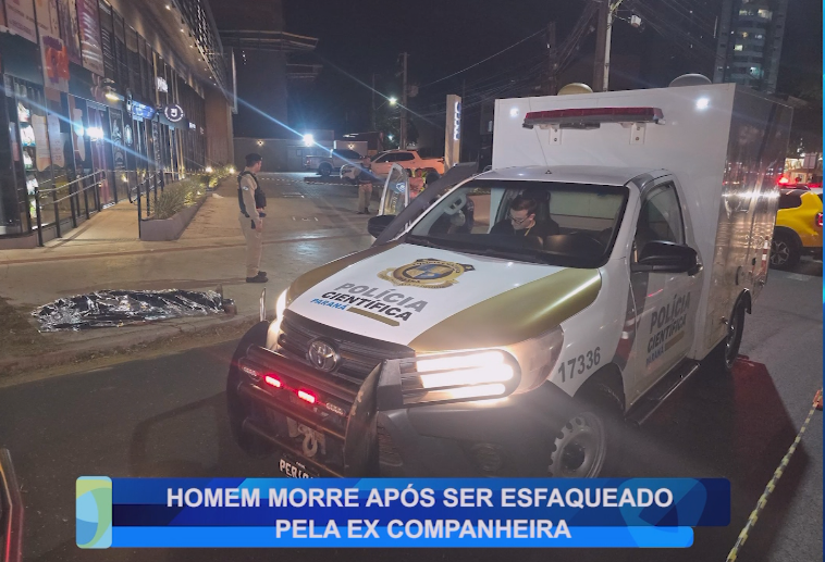 HOMEM MORRE APÓS SER ESFAQUEADO PELA EX COMPANHEIRA