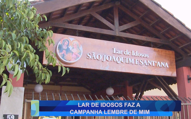 LAR DE IDOSOS FAZ A CAMPANHA LEMBRE DE MIM