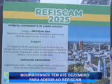 MOURÃOENSES TÊM ATÉ DEZEMBRO PARA ADERIR AO REFISCAM