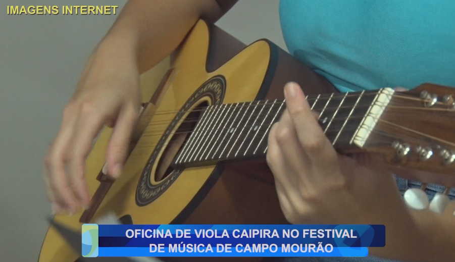 OFICINA DE VIOLA CAIPIRA NO FESTIVAL DE MÚSICA DE CAMPO MOURÃO