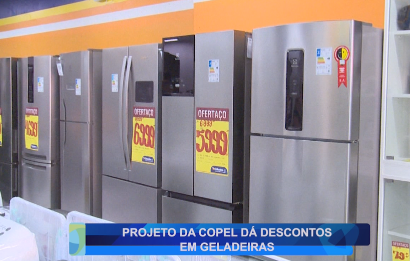 PROJETO DA COPEL DÁ DESCONTOS EM GELADEIRAS