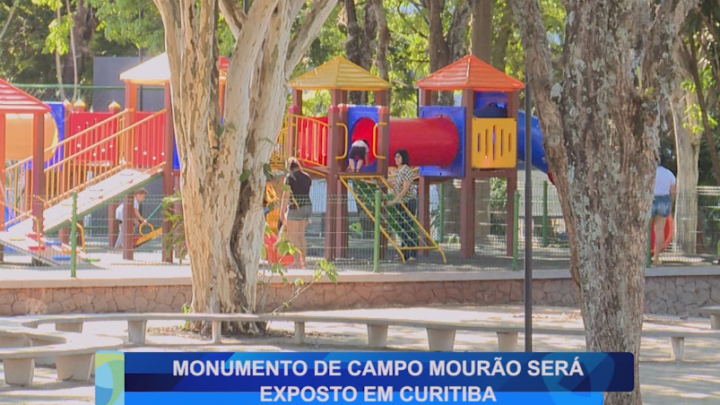MONUMENTO DE CAMPO MOURÃO SERÁ EXPOSTO EM CURITIBA