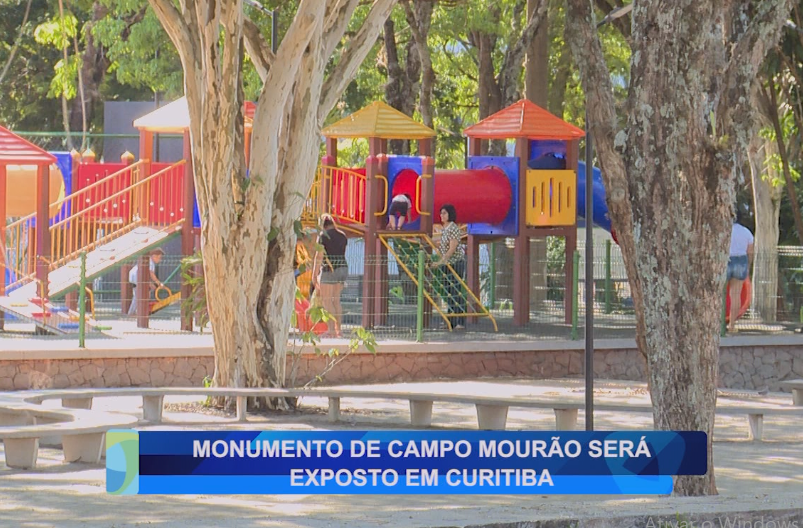 MONUMENTO DE CAMPO MOURÃO SERÁ EXPOSTO EM CURITIBA