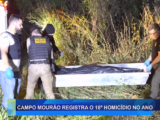 CAMPO MOURÃO REGISTRA O 18º HOMICÍDIO NO ANO