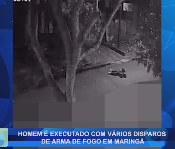 HOMEM É EXECUTADO COM VÁRIOS DISPAROS DE ARMA DE FOGO EM MARINGÁ