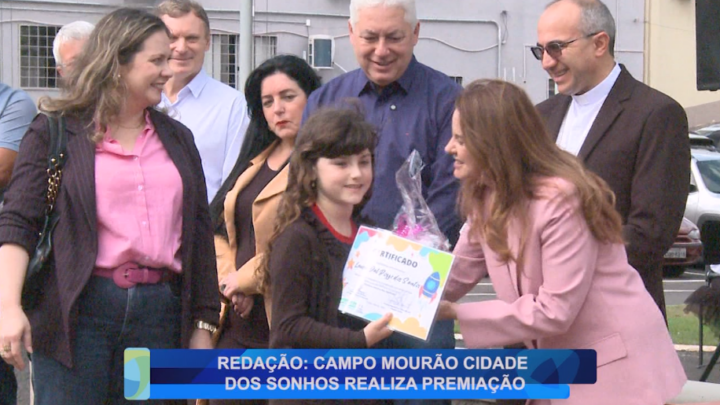 REDAÇÃO: CAMPO MOURÃO CIDADE DOS SONHOS REALIZA PREMIAÇÃO