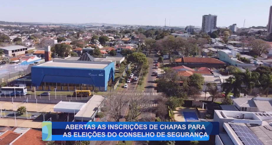ABERTAS AS INSCRIÇÕES DE CHAPAS PARA AS ELEIÇÕES DO CONSELHO DE SEGURANÇA