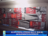 RECEITA FEDERAL APREENDE MAIS DE R$380 MIL EM EQUIPAMENTOS ELETRÔNICOS